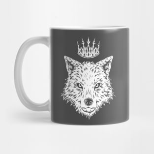 WHITE WOLF KING 1 ink Mug